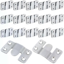 16 paires de fixations pour cadres photo Mountain Buckle, supports de miroir, outil en forme de trou