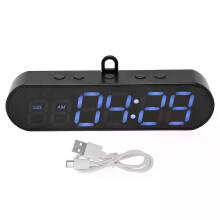 Minuteur de gym portable multifonctionnel 1000 mAh USB pour entraînement fractionné de fitness et sport,