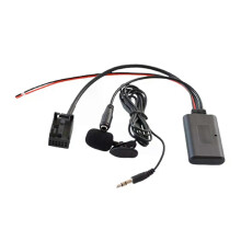 Module Bluetooth pour voiture, adaptateur AUX, installation sans fil, prise audio AUX compatible avec