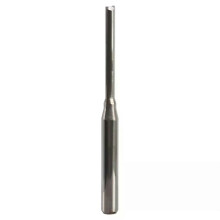 Lot de 10 fraises à deux dents droites pour fraise à bois, 3175 x 2 x 17 mm, pour fraiseuse CNC