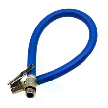 Tuyau d'extension bleu pour gonfleur de pneus, accessoire d'entretien automobile, gonflage rapide, remplacement