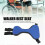 Siège adaptable pour déambulateur pliable - Repose-pieds - Installation facile - Accessoire de remplacement 3