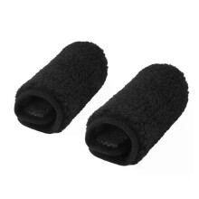 Lot de 2 poignées de déambulateur rembourrées, noires, douces, antidérapantes et lavables, pour personnes