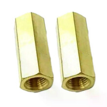 Lot de 2 adaptateurs pour rallonge de tuyau de gaz pour réchaud de camping (1 x 25 cm), accessoires