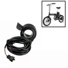1 gâchette d'accélérateur pour vélo électrique/scooter électrique (gauche/droite) - Compatible avec