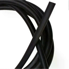 Lot de 5 buses de lave-glace universelles en caoutchouc de 2 m pour voiture, avec raccords pour tuyau