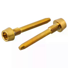 4 goupilles de retenue de plaquettes de frein de vélo M4x26mm en alliage de titane pour étrier de frein