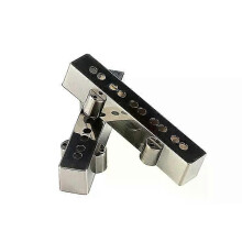 AA90-2 pièces Couvercles de micros 5 cordes en plastique style JB, type fermé/ouvrable, pour guitare