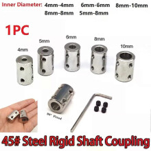 Manchon de connexion moteur pour accouplement d'arbre de 4 mm/5 mm/6 mm/8 mm/10 mm, connecteur de transmission