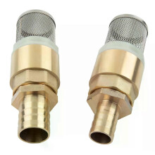 Clapet anti-retour 3/4 po 1 po, crépine d'aspiration, clapet de pied, raccord de tuyau 19 25 mm avec