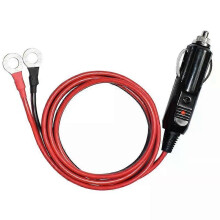 Câble d'extension allume-cigare mâle vers cosse à œillet, fil 14 AWG pour convertisseur de voiture,
