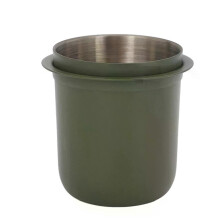 (Noir/Gris) Doseur à café 150 ml 58 mm en acier inoxydable - Accessoire pour machine à expresso