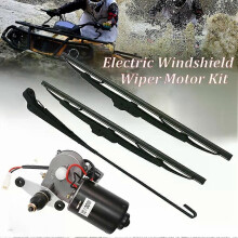 Kit de moteur d'essuie-glace électrique pour pare-brise de VTT Polaris Ranger RZR 900 Can Am Honda