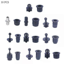 Kit de 10 paires de fixations pour grilles de haut-parleurs, boucles audio DIY, guides de grille Ă rotule