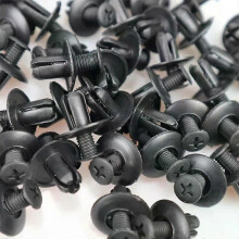 (10 pièces) 10/20/50 rivets universels en plastique pour pare-chocs et ailes de voiture, trou de 8 mm,