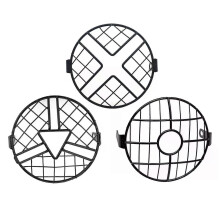Grille de protection de phare avant de moto 65 cm pour style café racer cruiser