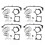 Kit de réparation de joints toriques Dual Vanos (4 pièces) pour BMW E36 E39 E46 E53 E60 E83 E85 M52Tu 1