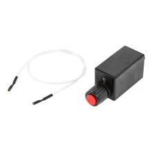 1 générateur d'étincelles électronique avec bouton-poussoir et fil de 500 mm pour foyers à gaz, brûleurs