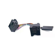 Câble adaptateur audio Bluetooth avec entrée auxiliaire pour autoradio Ford Fiesta, Mondeo MK3, Focus