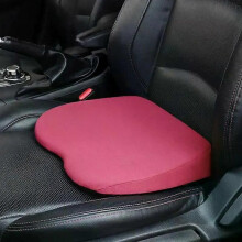Coussin de siège conducteur antidérapant pour siège rehausseur adulte, coussin d'assise en tissu aéré,