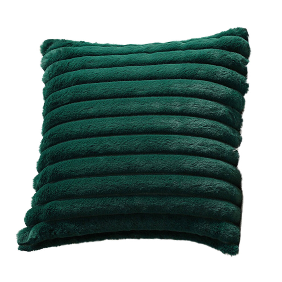 Sophisticated Throw Pillow Case Plushie Cushion-450*450Mm Green