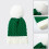 Newborns Christmas Caps Soft Knitted Wool Hat Comfortable-Red 7