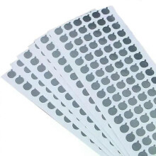 Étiquette adhésive en aluminium de 10/12/15/18/21/25/28/30/38 mm pour bouchon de bouteille ou tube souple