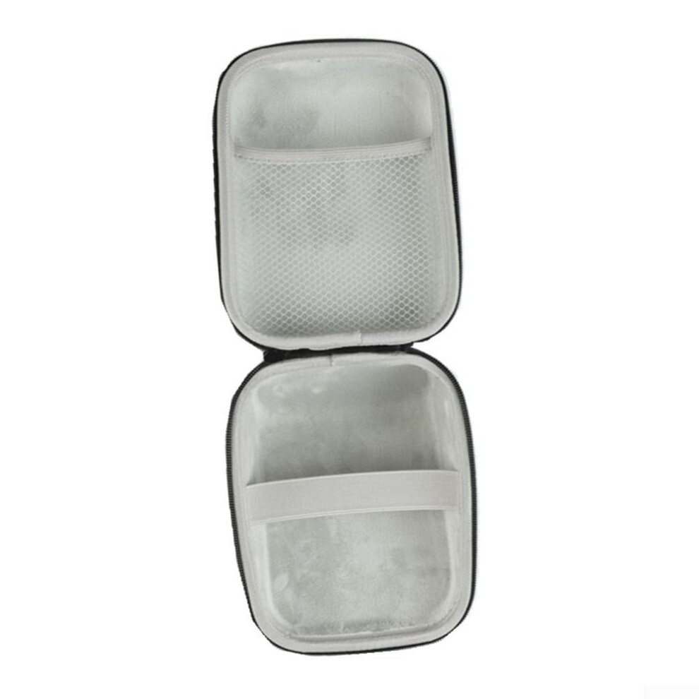 Gray Travel Storage Solution For Blood Pressure Monitors Eva Oxford Velvet Lining Pockets For Cuffs And Devices Inside