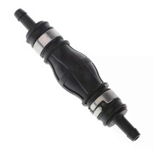 Pompe d'amorçage manuelle pour conduite de transfert de carburant essence/diesel (1/4 pouce, 65 mm)