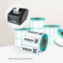 Self-Adhesive Thermal Labels 30x20mm 700PCS Waterproof & Oil-Proof Roll