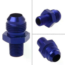 Divers raccords de tuyau AN6 AN8 NPT mâles droits, adaptateurs union, connecteurs de conduite d'huile,