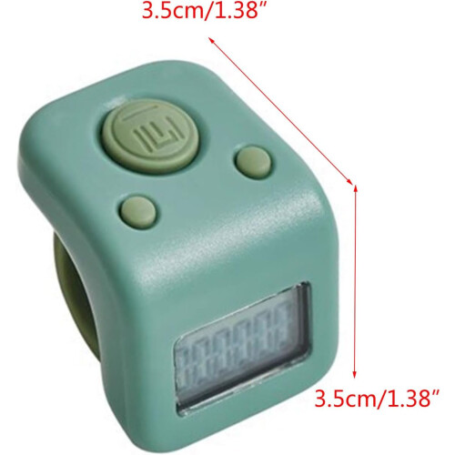 Electronic Finger Tally Counter LCD Digital Display Handheld Clicker For Pitches 1