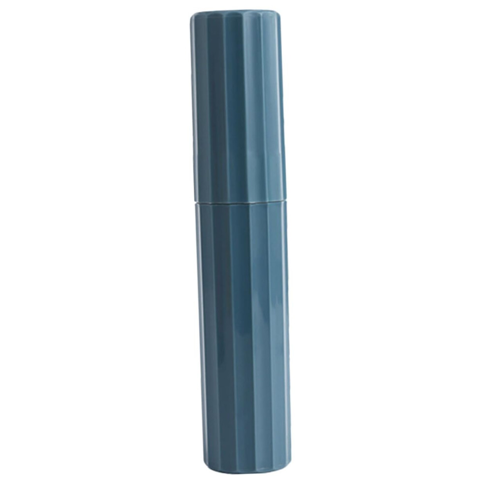 Portable Travel Toothbrush Case With Ventilated Toothpaste Storage, Compact Airtight Design, For Manual Toothbrush