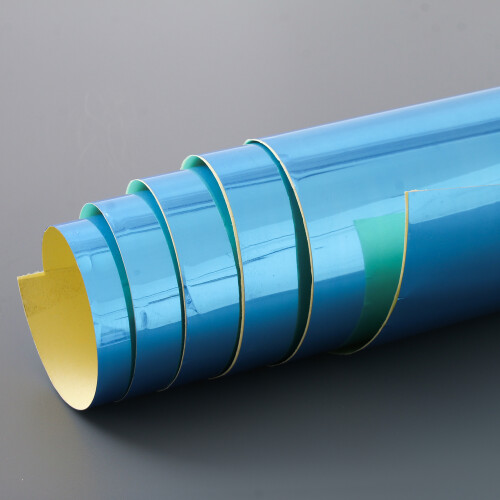 PET-Spiegelfolie 0,2 mm 100  50 mm, silberner Aufkleber 1