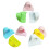 3Pcs Sewing Templates Finger Sewing Ruler Quilting Stitching-B 2