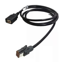 Câble adaptateur USB vers entrée auxiliaire audio de voiture de 100 cm pour Suzuki Outback, Legacy,