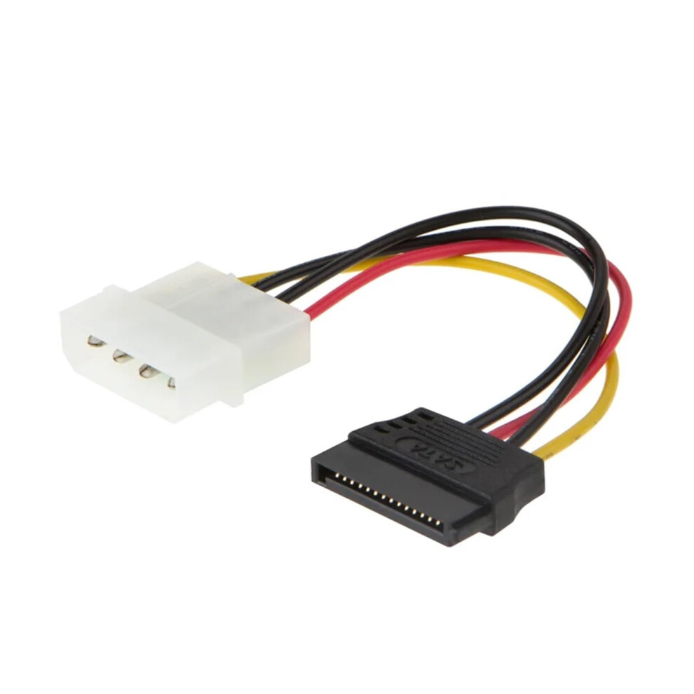 Serial Ata 4Pin Ide To 15Pin Sata Power Adapter Cable 10Cm Length 1 Pack 9339159376492