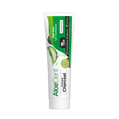 AloeDent Charcoal FluorideFree Toothpaste 100mlX12 2