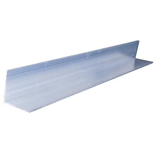 LShaped Aluminium Angle Cross Section 20x30mm and 40x30mm 30mm Side Length 50cm