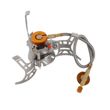 Camping-Gaskocher-Set 15,5 8,5 cm Gefaltet 7,5 8,5 cm