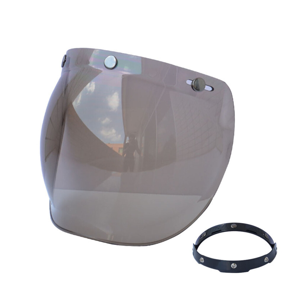 Wind Shield Lens: Anti-Scratch Anti-Uv For Open Face Helmets 8731363627277