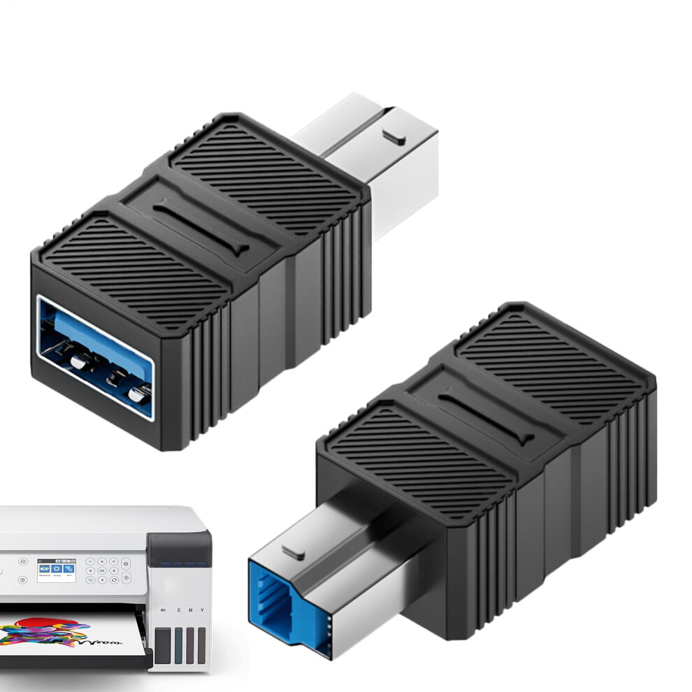 Usb 3.0 Adapter Usb A Female To Usb B Male 3.0 Printer Connector Converter Plug And Play For Printer Scanner Laptop 9339159377116