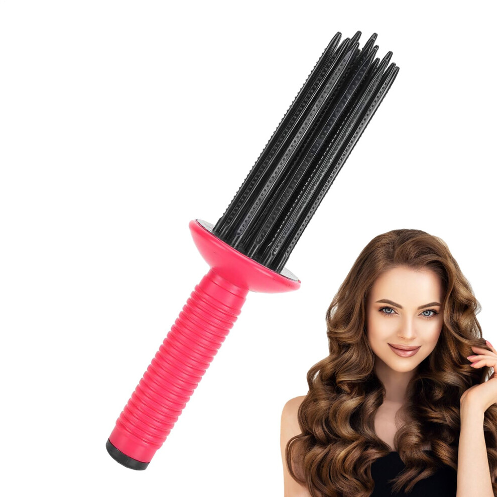 Hot Air Styling Brush 24.5 Cm, Hot Air Comb For Fluffy Hair, Curling Roll Comb For Women, Home Use
