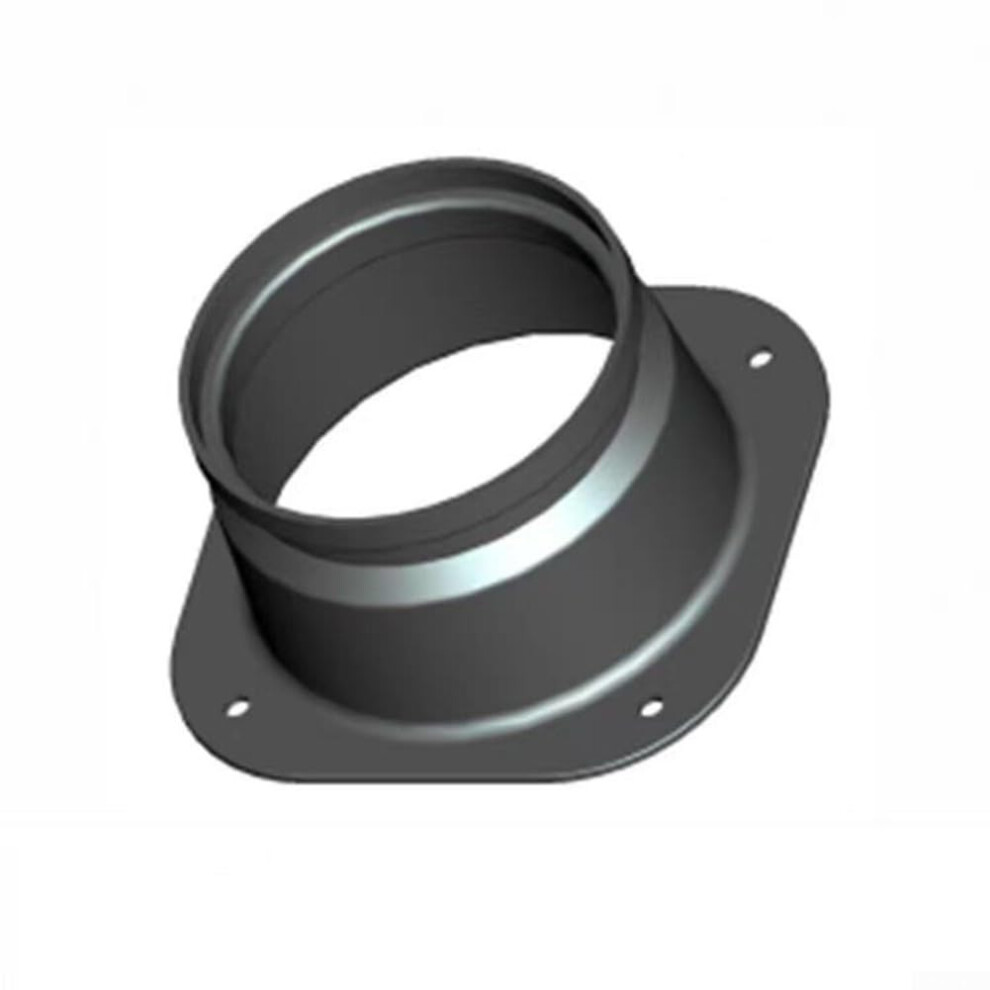 Ventilation Duct Connection Plastic Flange Square To Round Transition Pp Plastic 150Mm Indoor Air Adapter 9339159378649