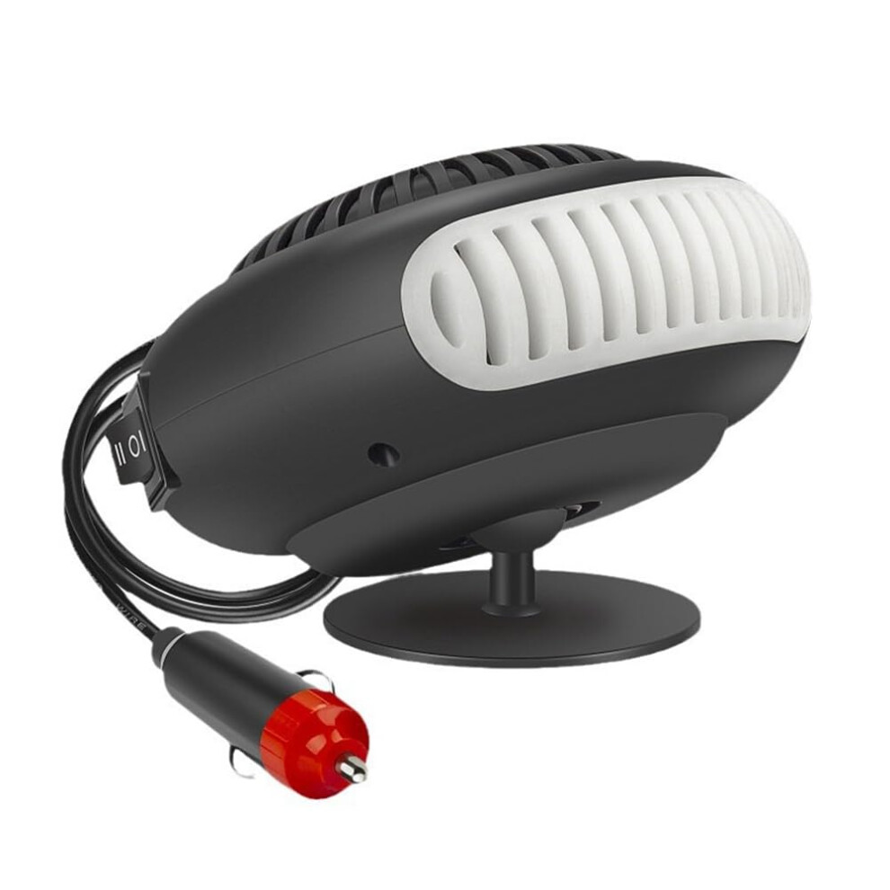 12V 120W Portable Auto Car Heater Defroster Demister Electric Heater Windshield 360 Degree Rotation For Cars Suvs 9339159378953