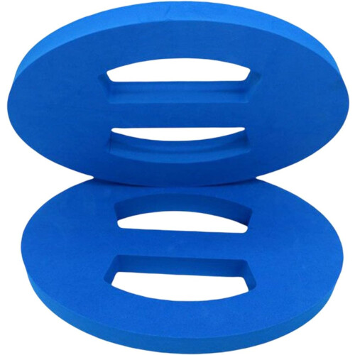 Swimming Hand Float Buoyancy Board 30x19x3 Cm Deep Blue 1