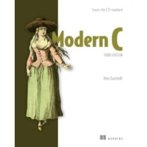 Modern C Third Edition by Jens Gustedt Hardcover Book