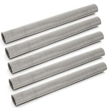 304 Stainless Steel Wire Mesh Roll Reinforcing For Window Screen, 200Mesh Insect Proof, 100cm x 20cm, 5Pack