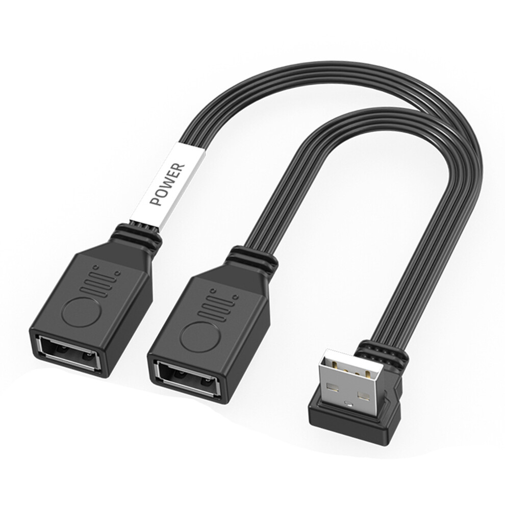 Usb 1 To 2 Splitter Cable Usb2.0 1 Male To 2 Female-10Cm Down 7704000186025