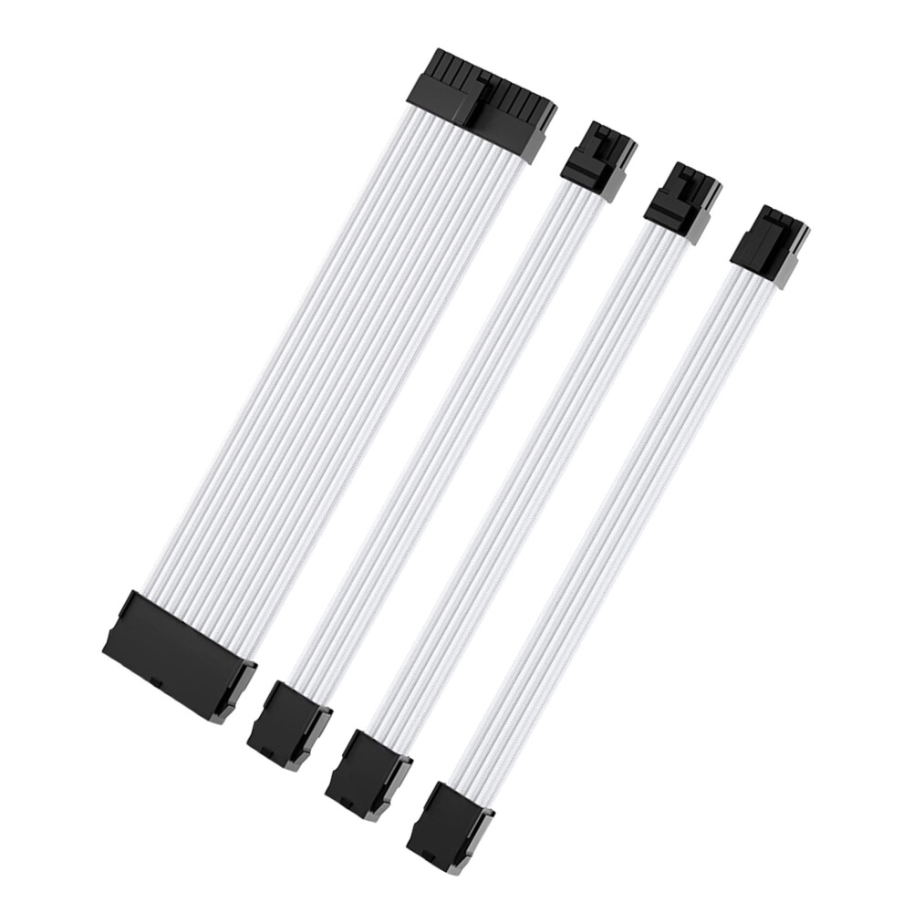 24Pin Mainboard And Gpu Pcie Cpu 8Pin- White 7704000186155
